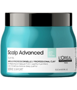 L'Oréal Professionnel Scalp Advanced Anti-Oiliness Clay 2v1 maska a šampón na mastné vlasy 500ml