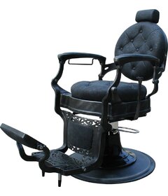 Sibel MALONE barber kreslo čierne