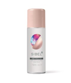 Sibel farebný spray 125ml Metal, ružovo-zlatý