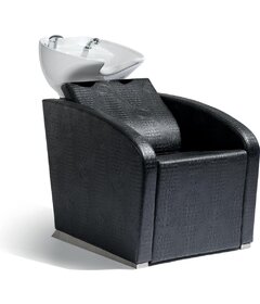 Umývací box ELEGANTIA, Croco čierny