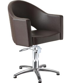 Sibel Magnus kadernícka stolička hnedá, krížová podstava