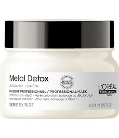 L'Oréal Professionnel Metal Detox hĺbkovo vyživujúca maska na farbené a poškodené vlasy 250ml