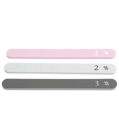 Sibel set 3ks pilník na nechty