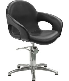 Sibel kadernícka stolička Capricious krížová podstava - čierna