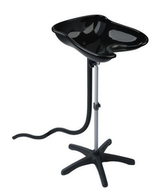 Umývacia misa Compact, čierna