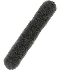 Výplň do drdolu BUTTON nylon 18cm, čierna
