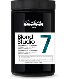 L'Oréal Professionnel Blond Studio 7 Clay zosvetlujúci prášok melír na vlasy 500g