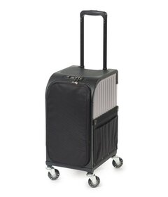 SIBEL ROLLERCOASTER STOOL - TITANIUM Strieborný manipulačný vozík