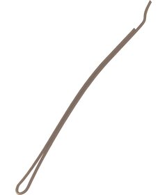 Sibel STRAIGHT 24ks sponky do vlasov 50mm, hnedé