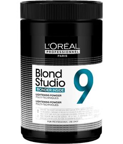 L'Oréal Professionnel Blond Studio 9 Bonder Inside zosvetlujúci prášok melír na vlasy 500g