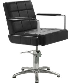 Sibel CELESTINO kadernícka stolička čierna, krížová podstava