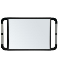 Sibel V-DESIGN zrkadlo 40x23cm, čierne