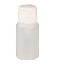 Sibel fľaška na odlakovač s pumpičkou 200ml, biela