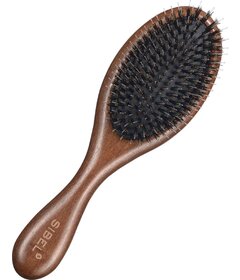 Sibel DECOPAD drevená kefa na vlasy S, diviak+nylon