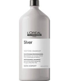 L'Oréal Professionnel Silver fialový šampón na blond vlasy 1500ml