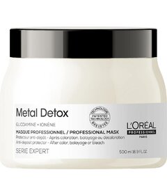 L'Oréal Professionnel Metal Detox hĺbkovo vyživujúca maska na farbené a poškodené vlasy 500ml