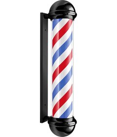 Barburys Barber Pole pútač 96cm, čierny