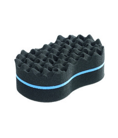 Sibel špongia na vlasy obojstranná čiernomodrá