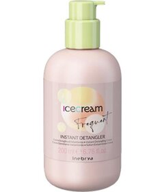 Inebrya Ice Cream Frequent Instant Detangler bezoplachový krém na okamžité rozčesanie vlasov 200ml