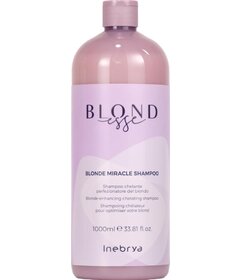 Inebrya Blondesse Blond Miracle rozjasňujúci šampón na blond vlasy 1000ml