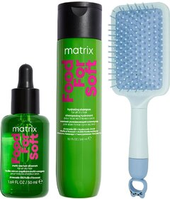 Matrix Food For Soft šampón 300ml + sérum 50ml + My-She SurprisedKitty kefa