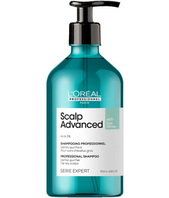 L'Oréal Professionnel Scalp Advanced Anti-Oiliness šampón na mastné vlasy 500ml
