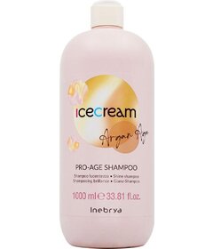 Inebrya Ice Cream Argan Age Pro-Age argánový šampón na lesk vlasov 1000ml