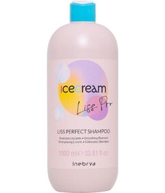 Inebrya Ice Cream Liss Pro Liss Perfect uhladzujúci šampón na krepovité vlasy 1000ml