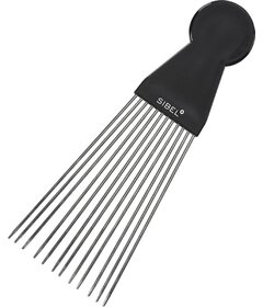 Sibel hrebeň na vlasy kovový 21x7,5cm