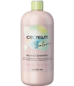 Inebrya Ice Cream Balance šampón na mastné vlasy 1000ml