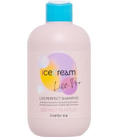 Inebrya Ice Cream Liss Pro Liss Perfect uhladzujúci šampón na krepovité vlasy 300ml