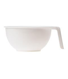 Sibel ERGO miska na farbenie s rúčkou 13cm, biela