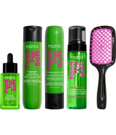 Matrix Food For Soft šampón 300ml + kondicionér 300ml + sérum 30ml + pena 200ml + My-She GlideFlow