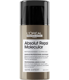 L'Oréal Professionnel Absolut Repair Molecular bezoplachová maska na poškodené vlasy 100ml