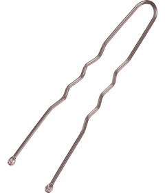 Sibel 25ks vlnité vlásenky 50mm, hnedé