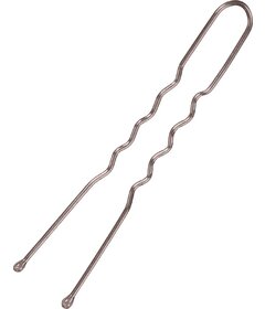 Sibel 400ks vlnité vlásenky 60mm, hnedé