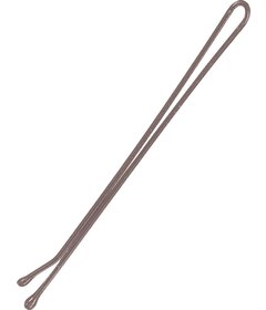 Sibel 300ks rovné sponky do vlasov 70mm, hnedé