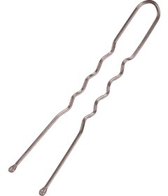 Sibel 25ks vlnité vlásenky 60mm, hnedé