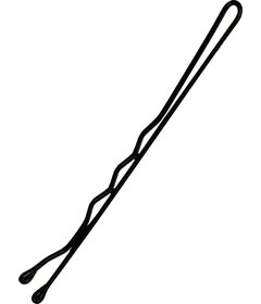 Sibel 300ks vlnité sponky do vlasov 60mm, čierne