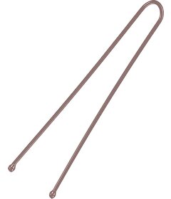 Sibel 25ks rovné vlásenky 50mm, hnedé