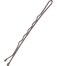 Sibel 25ks vlnité sponky do vlasov 70mm, hnedé