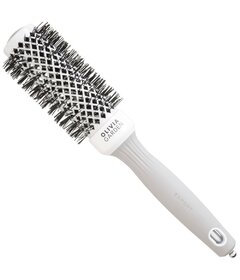 Olivia Garden BlowOut Shine White & Grey kefa na vlasy 35mm