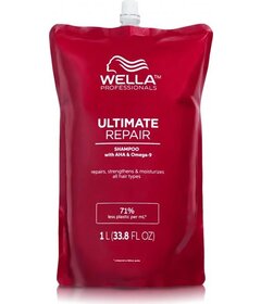 Wella Professionals Ultimate Repair posilňujúci šampón na poškodené vlasy 1000ml, náplň