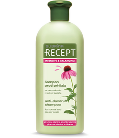 Subrina RECEPT Intensive & Balancing šampón na vlasy 400ml
