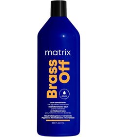 Matrix Brass Off modrý kondicionér na neutralizáciu oranžových tónov 1000ml