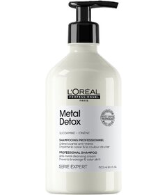 L'Oréal Professionnel Metal Detox čistiaci šampón na farbené a poškodené vlasy 500ml