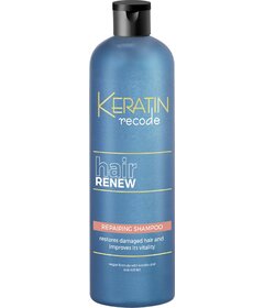 Keratin Recode Hair Renew šampón na poškodené vlasy 400ml