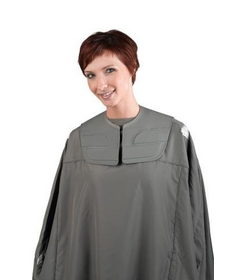 BOB TUO Medium golier na strihanie, šedý