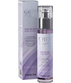 Inebrya Grey By Day Silky Touch rozjasňujúce sérum na všetky typy vlasov 50ml