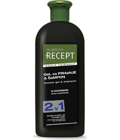 Subrina RECEPT 2v1 sprchový gél a šampón 400ml